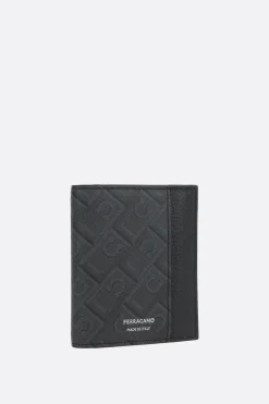 porta carte a libro Ferragamo Monogram