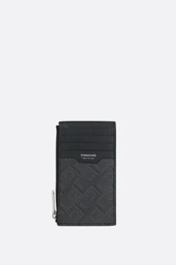 porta carte con zip Ferragamo Monogram