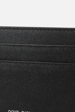 porta carte in pelle liscia