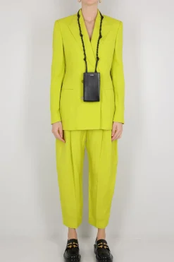 porta smartphone Tangle in pelle liscia