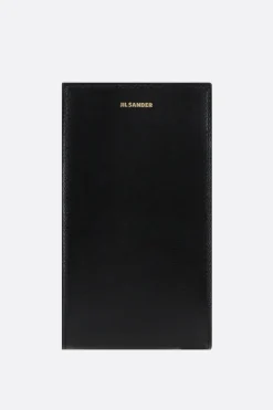 porta smartphone Tangle in pelle liscia