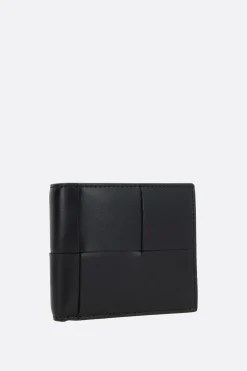portafogli billfold Cassette in Maxi Intrecciato