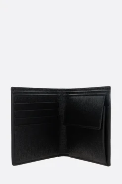 portafogli billfold Saint Laurent Paris in pelle Grain de Poudre