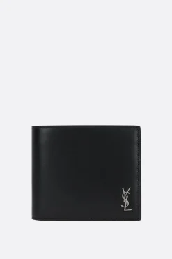 portafogli billfold Tiny Cassandre small in pelle opaca