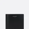 portafogli Saint Laurent Paris in pelle liscia