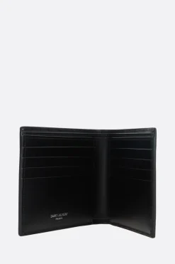 portafogli Saint Laurent Paris in pelle liscia