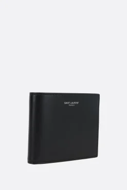 portafogli Saint Laurent Paris in pelle liscia