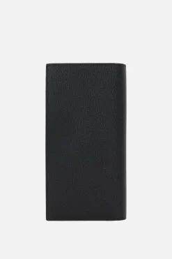 portafogli verticale Saint Laurent in pelle Grain de Poudre
