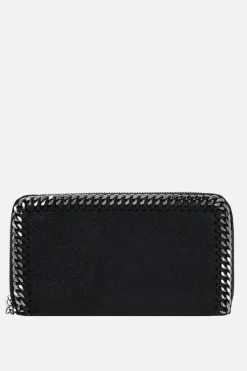 portafogli zip-around Falabella in Shaggy Deer