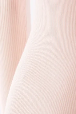 pullover a polo in cashmere e seta