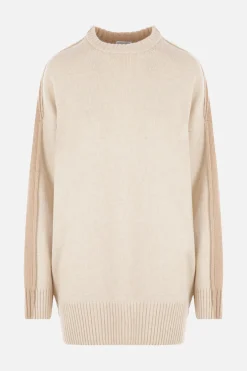 pullover in lana bicolore