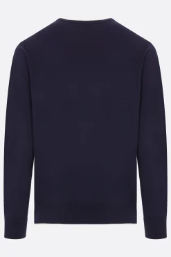pullover in lana e seta