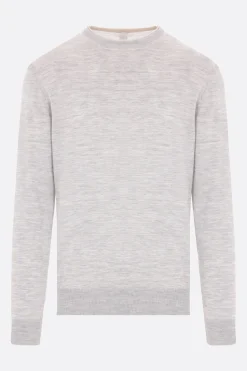 pullover in lana e seta