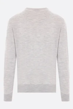 pullover in lana e seta