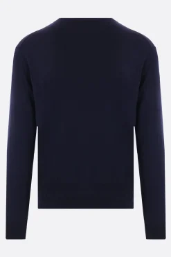 pullover in lana ricamo logo Gucci 1921