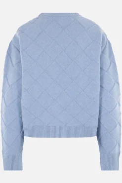 pullover in lana stretch Intrecciato
