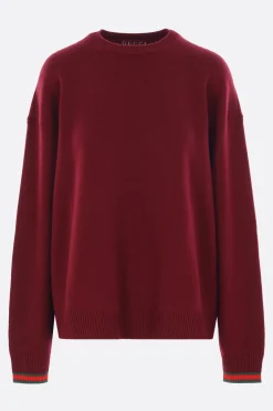 pullover oversize in lana e cashmere