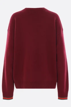 pullover oversize in lana e cashmere