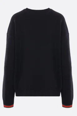 pullover oversize in lana e cashmere