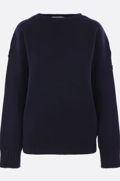 pullover oversize in lana e cashmere