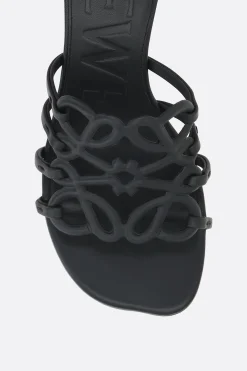 sandalo Anagram Petal in pelle liscia