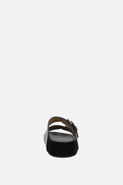 sandalo flat Lennyo in pelle liscia