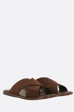 sandalo flat Oriyah in suede