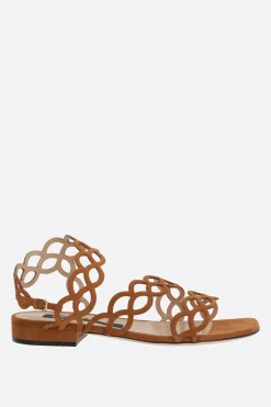 sandalo flat sr Mermaid in suede