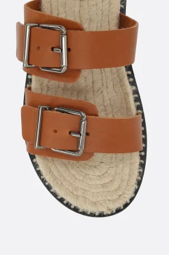 sandalo flat Ter/261 in pelle liscia