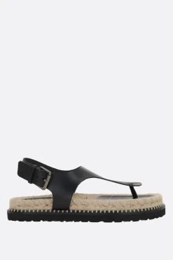 sandalo infradito Tokio/261 in pelle liscia