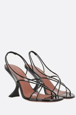sandalo Lena in vernice e PVC