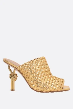 sandalo mule Knot in Intrecciato VN