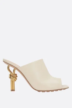 sandalo mule Knot in nappa