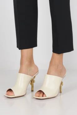sandalo mule Knot in nappa