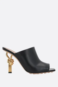sandalo mule Knot in nappa