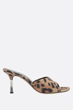 sandalo mule Lorena in suede