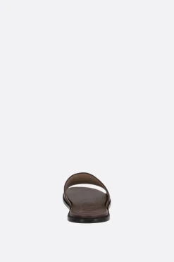 sandalo slide Anagram Flex in pelle liscia