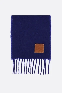 sciarpa in mohair e lana