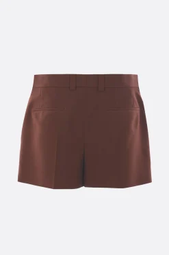 shorts in twill di lana