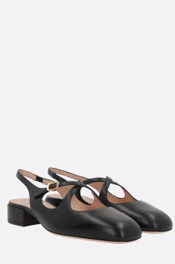 slingback Blariska in pelle liscia