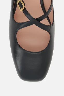 slingback Blariska in pelle liscia