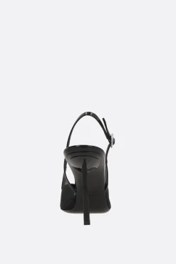 slingback Chanel Vittoria in mesh e vernice