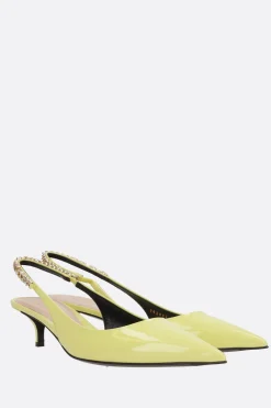 slingback Gucci Signoria in pelle vernice