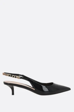 slingback Gucci Signoria in vernice