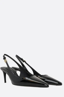 slingback in vernice