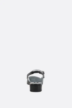 slingback Oceano in nappa e vernice