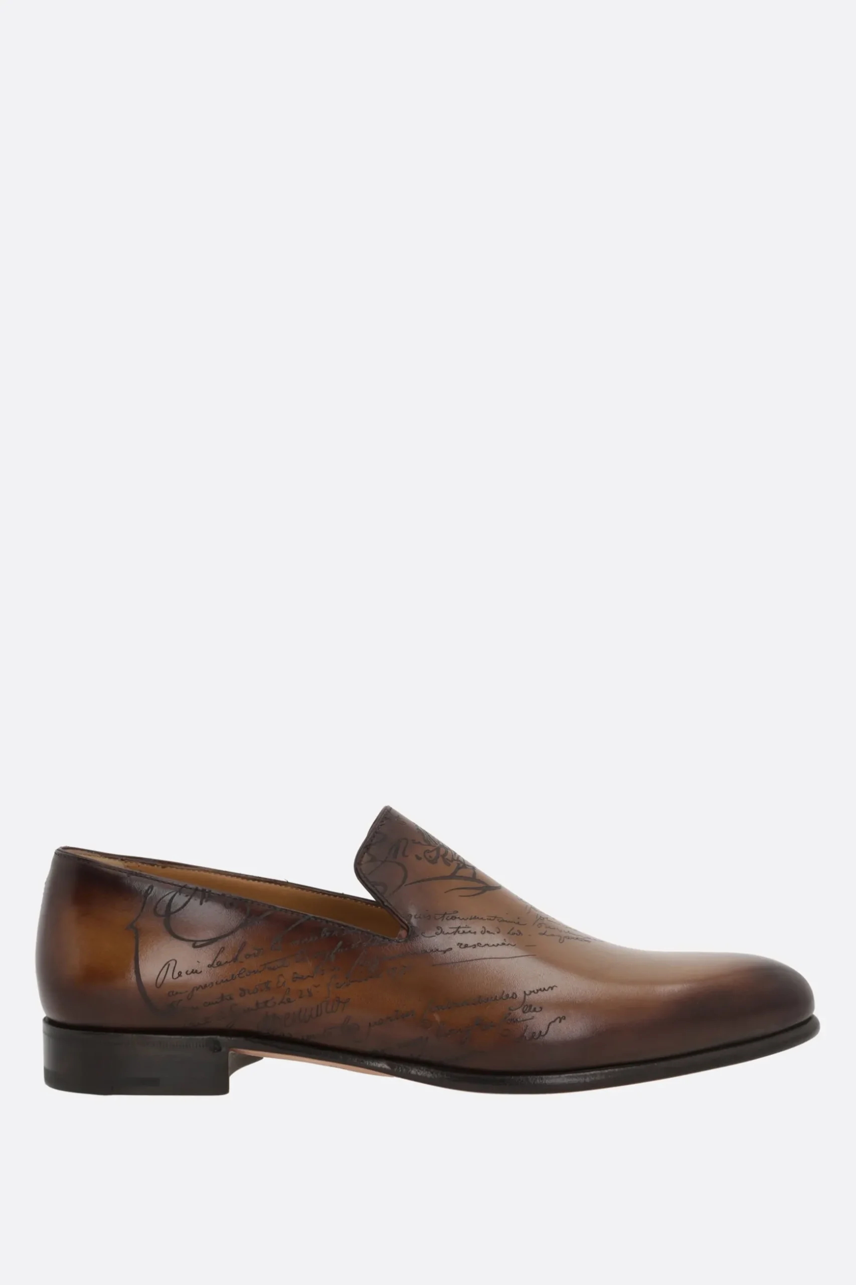 slipper Galet in pelle Scritto