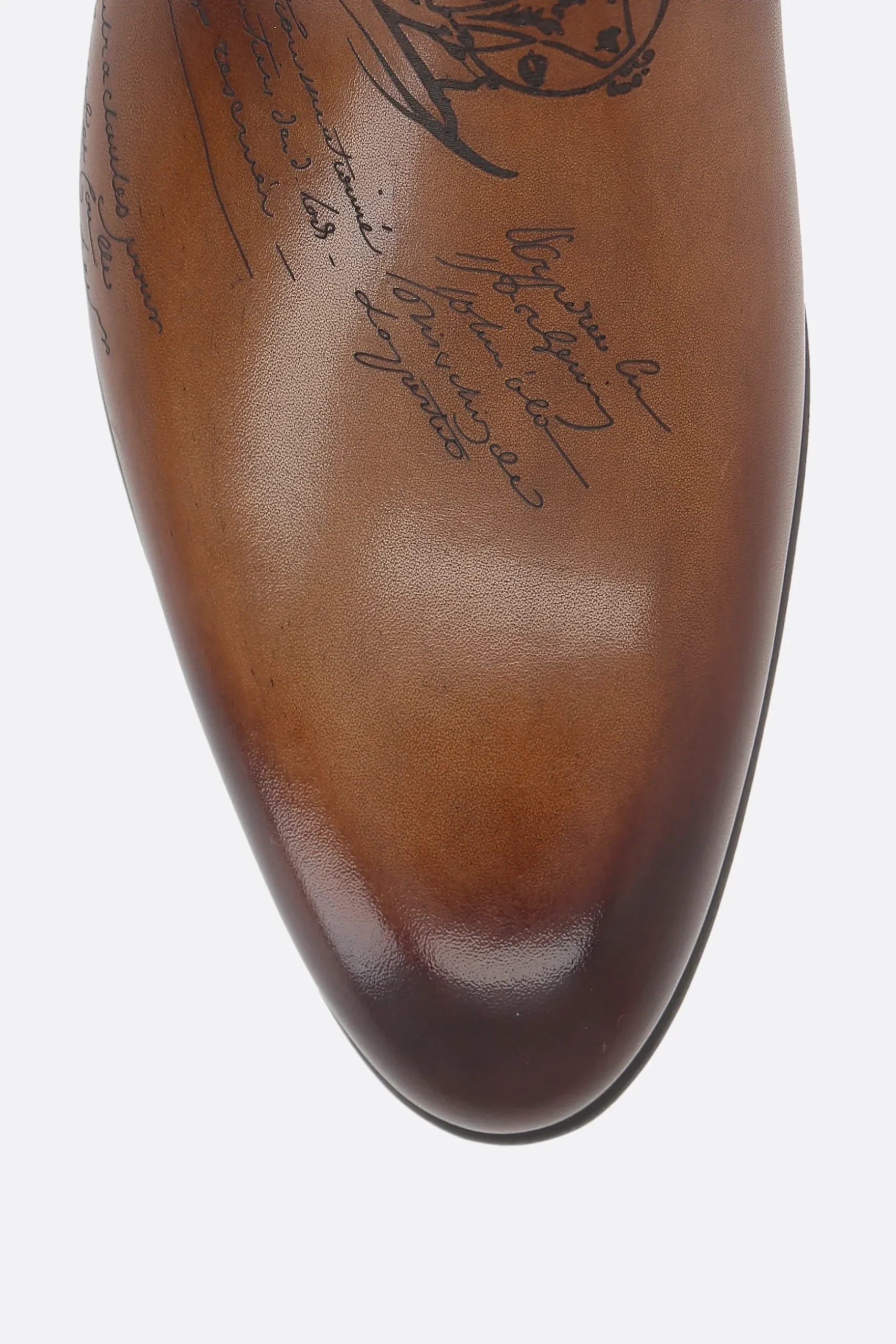 slipper Galet in pelle Scritto