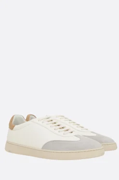 sneaker Banner in pelle martellata