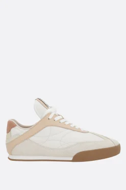 sneaker Chloé Kick in pelle liscia e suede